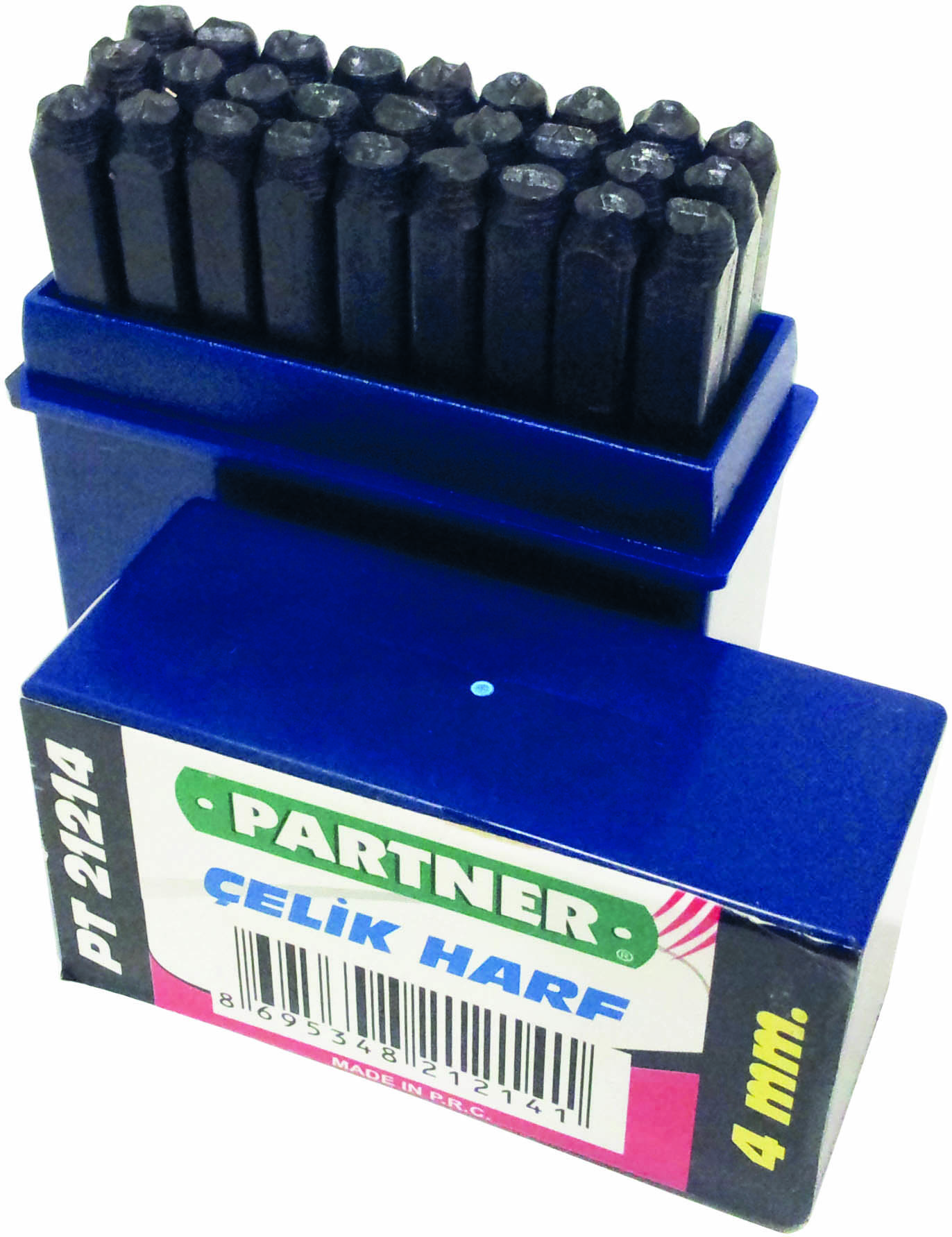 ÇELİK HARF 27 PARÇA 10 mm