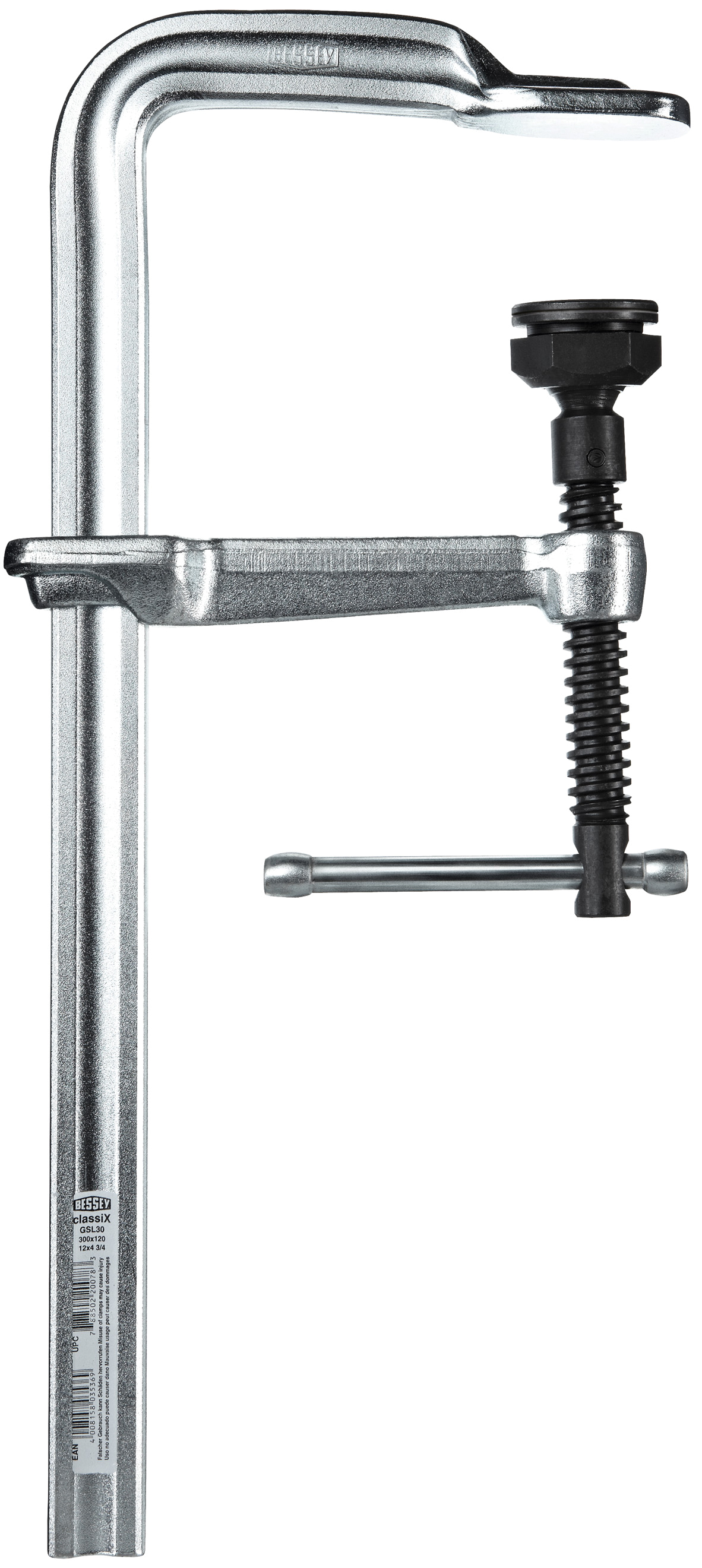 AĞIR HİZMET DÖVME DEMİRCİ İŞKENCESİ 600mm 8500N