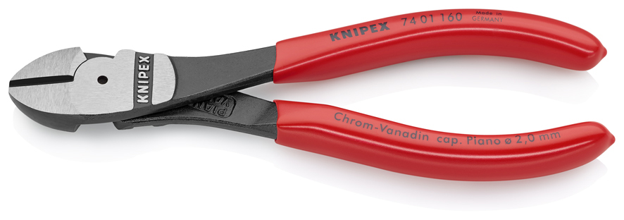 EN  -  KNIPEX 74 01 160 AĞIR TİP YAN KESKİ
