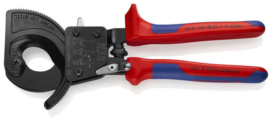 CIRCIR MEKANİZMALI KABLO MAKASI 250 mm 