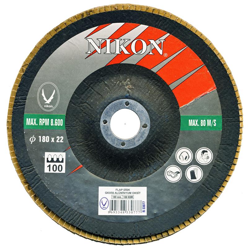 FLAP DİSK 180 mm 120 KUM