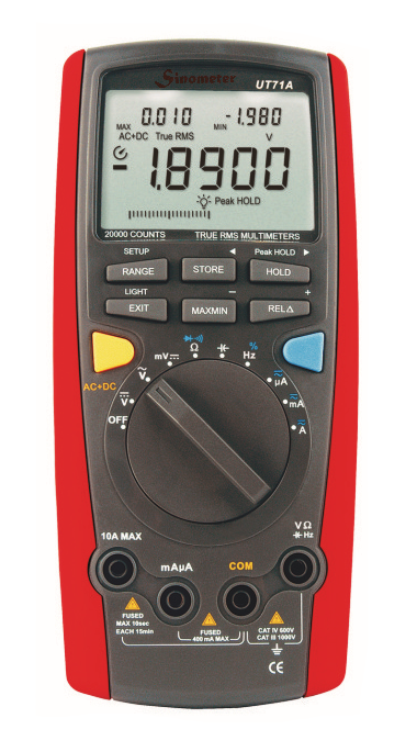DİJİTAL TRUE RMS MULTİMETRE 