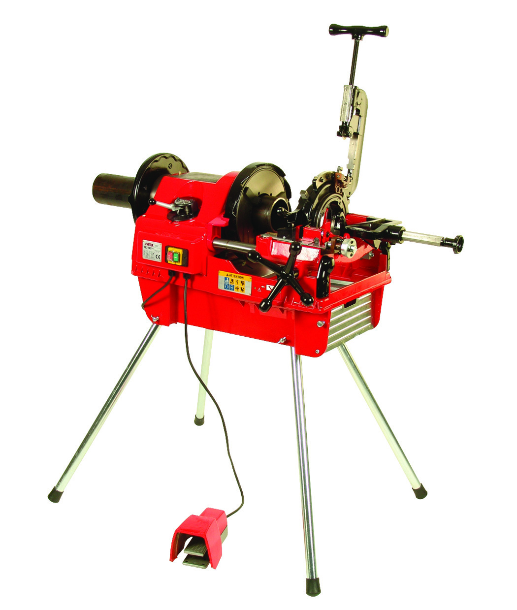 ELEKTRİKLİ TEZGAH TİPİ PAFTA MAKİNASI 1/2" - 4"