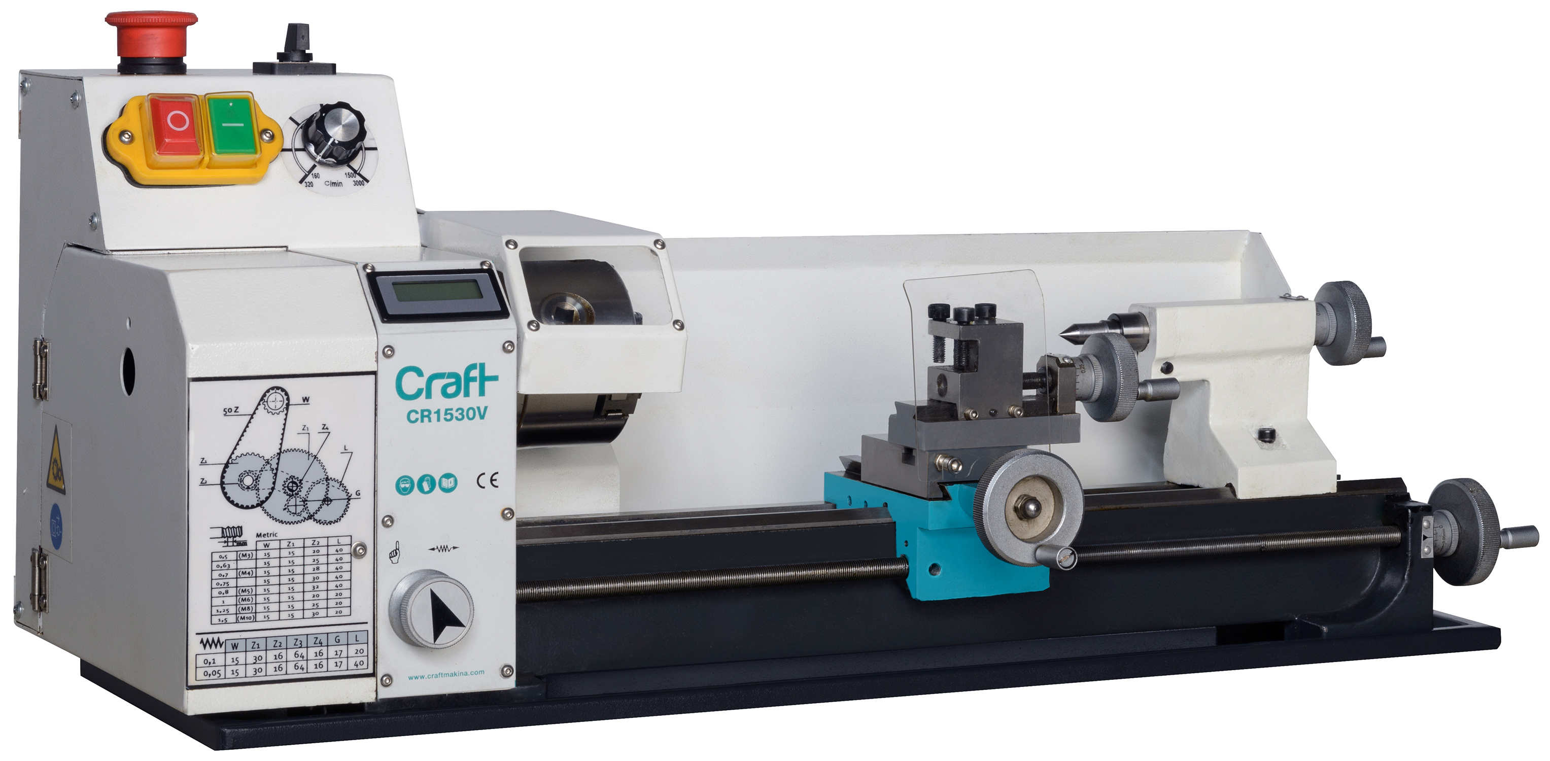 CR1530V Benchtop Lathe Machine