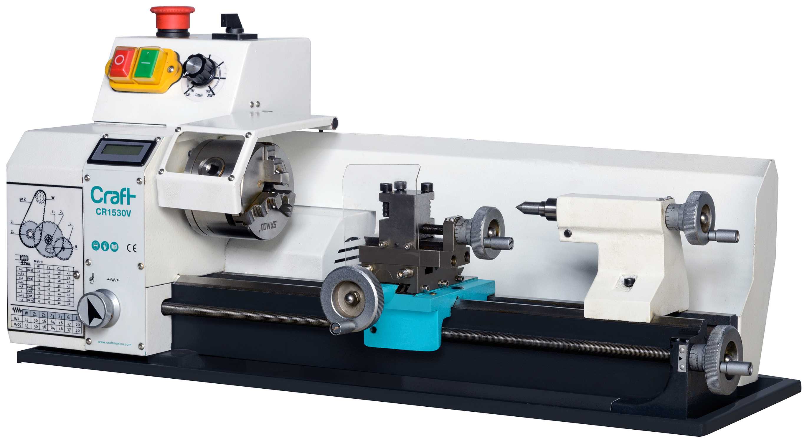 CR1530V Benchtop Lathe Machine