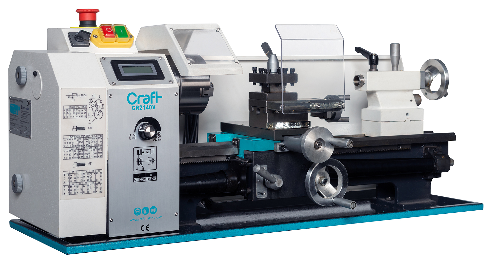 CR2140V Benchtop Lathe Machine