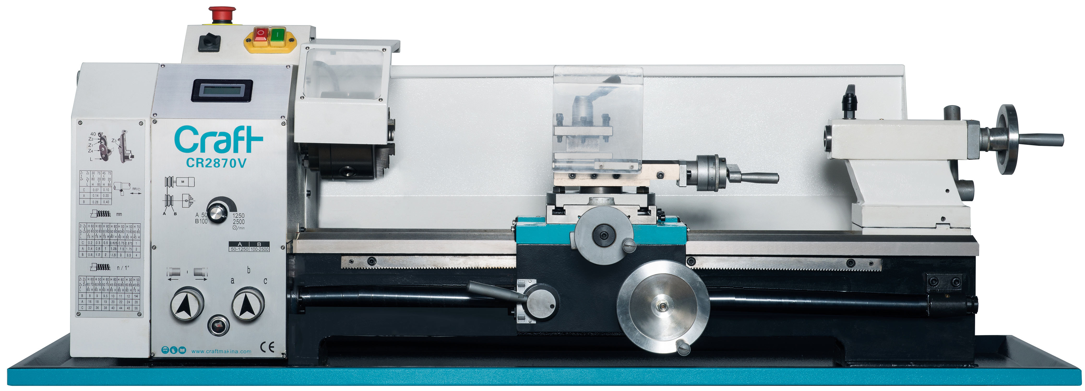 CR2870V Benchtop Lathe Machine