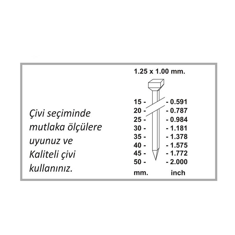 HAVALI ÇİVİ ÇAKMA TABANCASI