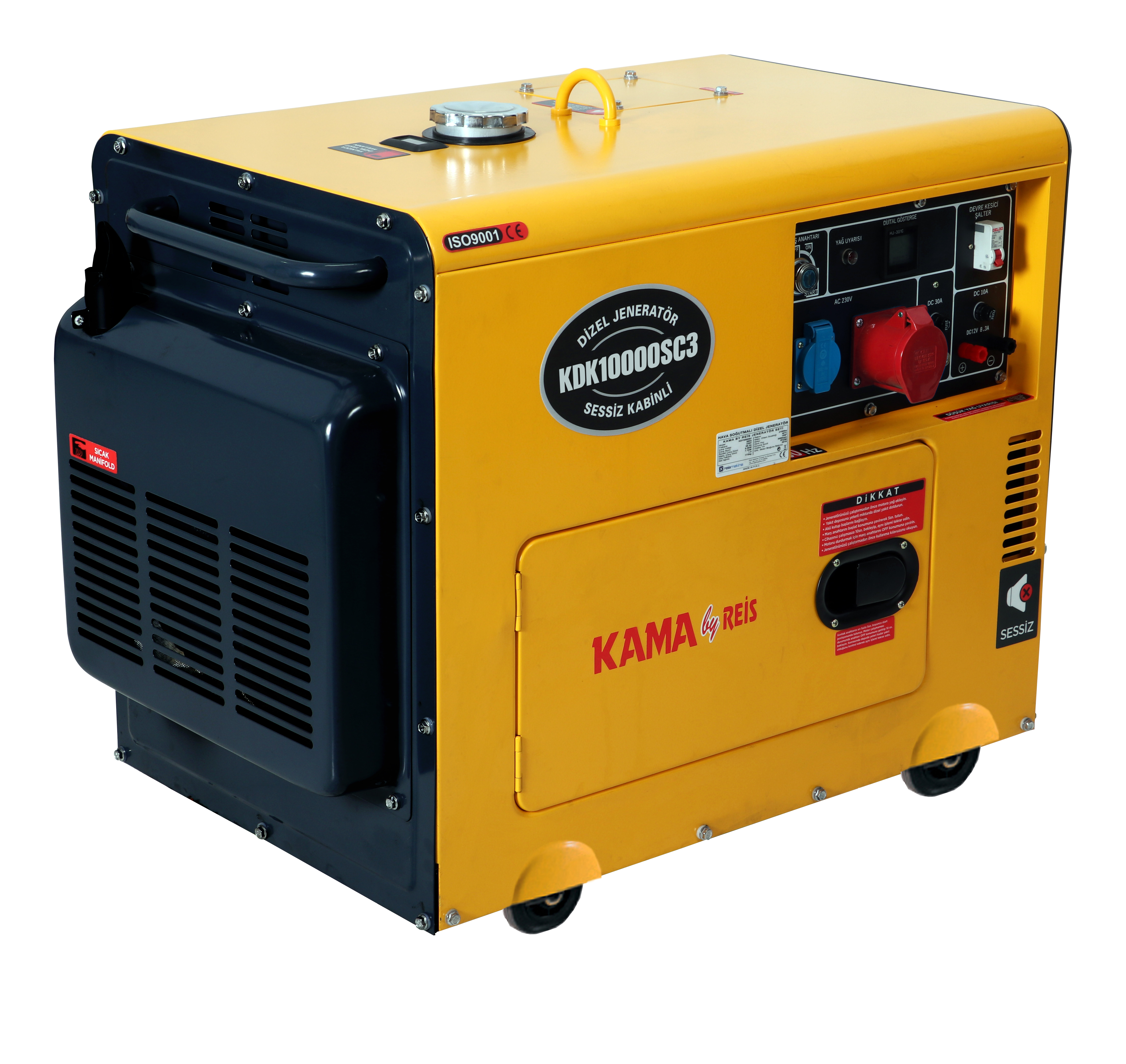 OTOMATİK DİZEL JENERATÖR 12 kW/15 kVA