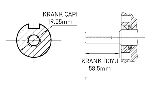 DİZEL MOTOR 7 hp