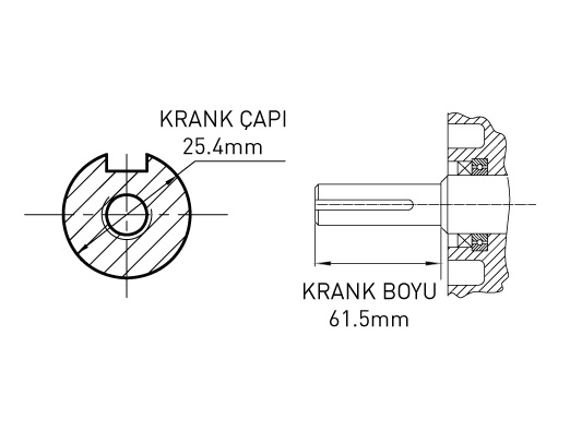 DİZEL MOTOR 13 hp