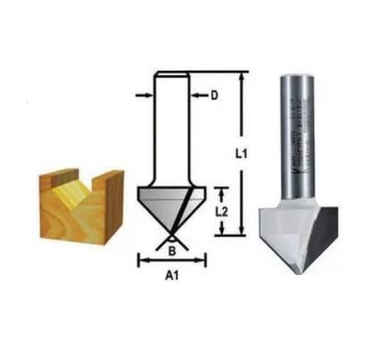 FREZE BIÇAĞI 8x12.7 mm